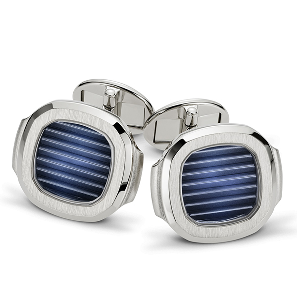 Patek Philippe 18K White Gold Nautilus Cufflinks